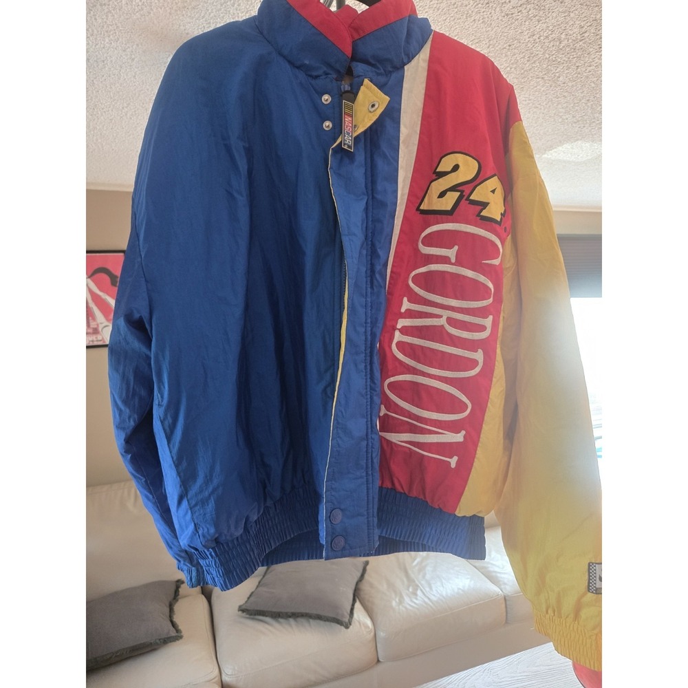 Vintage Chase Authentics Jeff Gordon #24 Dupont NASCAR Racing Jacket XL